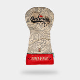 Pre-Order: 'Ontario Topographic' Headcover - Driver