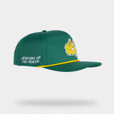 'Masters of the North' Green Snapback Hat