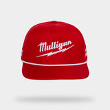 'Mulligan' Red Snapback Hat