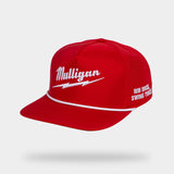 'Mulligan' Red Snapback Hat