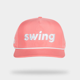 'swing' Snapback Hat - Pink