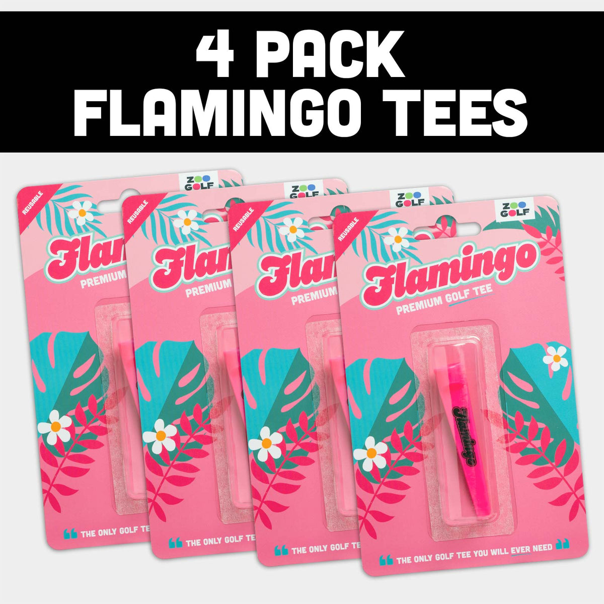 The Flamingo Tee - 4 Pack