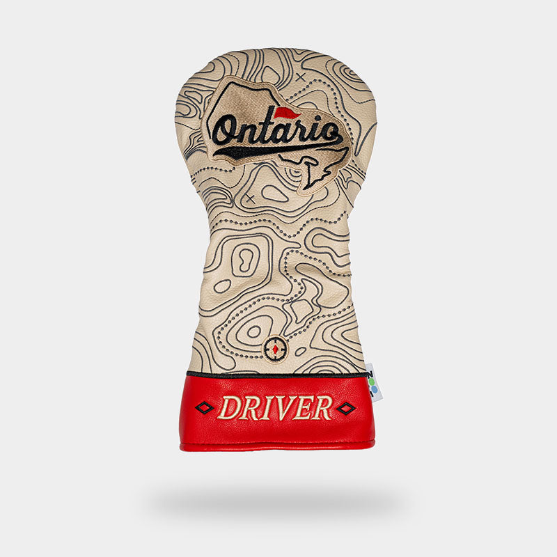 Pre-Order: 'Ontario Topographic' Headcover - Driver