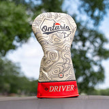 'Ontario Topographic' Headcover - Driver