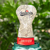 'Ontario Topographic' Headcover - Driver