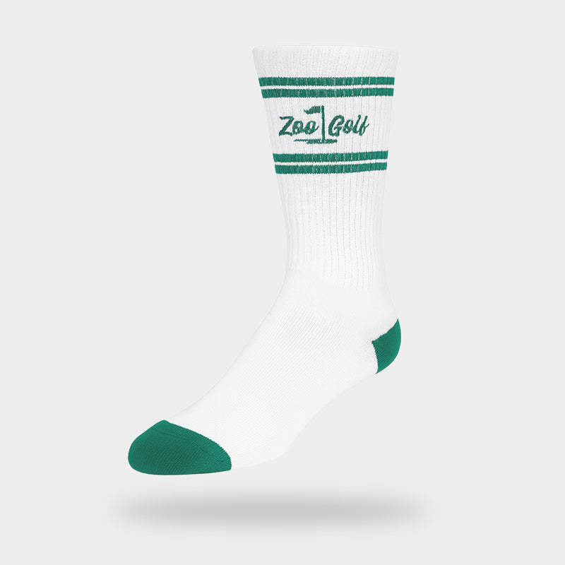 Classic Zoo Golf Script Socks