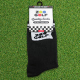 Black & White ZG Flag Socks
